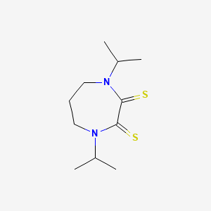 1,4-Diazepine-2,3-dithione, 1,4-diisopropylperhydro-