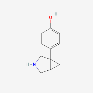 4-(3-Azabicyclo[3.1.0]hexan-1-yl)phenol