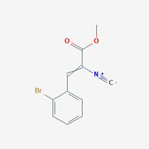 Methyl 3-(2-bromophenyl)-2-isocyanoprop-2-enoate