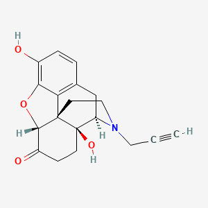 (5alpha)-4,5-Epoxy-3,14-dihydroxy-17-(2-propynyl)morphinan-6-one