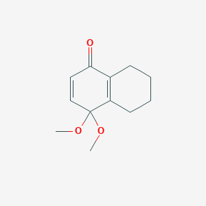 4,4-Dimethoxy-5,6,7,8-tetrahydronaphthalen-1(4H)-one