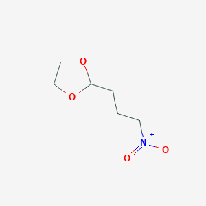 1,3-Dioxolane, 2-(3-nitropropyl)-