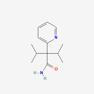 2-Pyridineacetamide, alpha,alpha-diisopropyl-