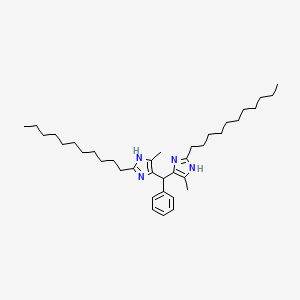 4,4'-(Phenylmethylene)bis(5-methyl-2-undecyl-1H-imidazole)