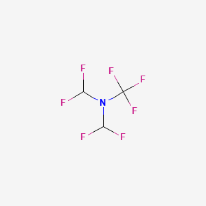 Bis(difluoromethyl)(trifluoromethyl)amine