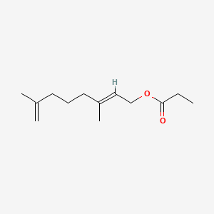 (E)-3,7-Dimethyl-2,7-octadienyl propionate