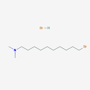 10-bromo-N,N-dimethyldecan-1-amine;hydrobromide