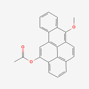 Benzo(a)pyren-12-ol, 6-methoxy-, acetate