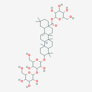 molecular formula C48H78O18 B15440886 Anchucoside-7 CAS No. 72811-81-5