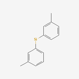 molecular formula C14H14Si B15440892 Di-m-tolyl-silan 