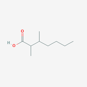 Heptanoic acid, 2,3-dimethyl-