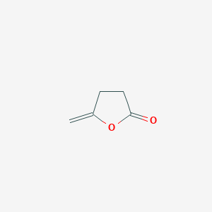 molecular formula C5H6O2 B154411 γ-亚甲基-γ-丁内酯 CAS No. 10008-73-8