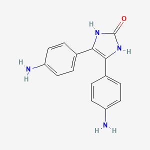 4,5-Bis(4-aminophenyl)-1,3-dihydro-2H-imidazol-2-one