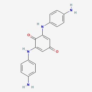 2,6-Bis(4-aminoanilino)cyclohexa-2,5-diene-1,4-dione