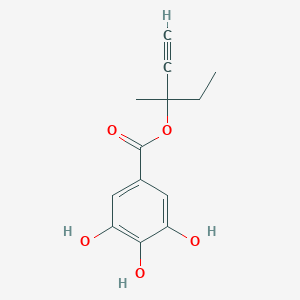 3-Methylpent-1-yn-3-yl 3,4,5-trihydroxybenzoate