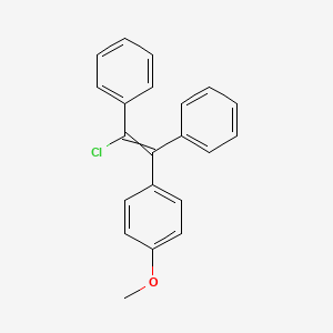 1-(2-Chloro-1,2-diphenylethenyl)-4-methoxybenzene