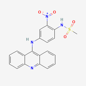 Methanesulfonanilide, 4'-(9-acridinylamino)-2'-nitro-