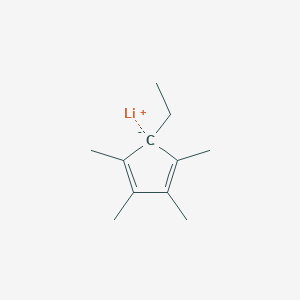 lithium;5-ethyl-1,2,3,4-tetramethylcyclopenta-1,3-diene