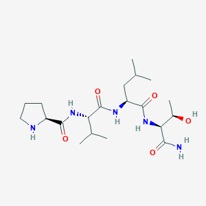 L-Prolyl-L-valyl-L-leucyl-L-threoninamide