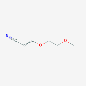 3-(2-Methoxyethoxy)prop-2-enenitrile