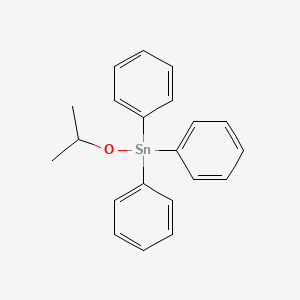 Triphenyl[(propan-2-yl)oxy]stannane