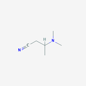 B15441800 3-(Dimethylamino)butanenitrile CAS No. 71983-38-5