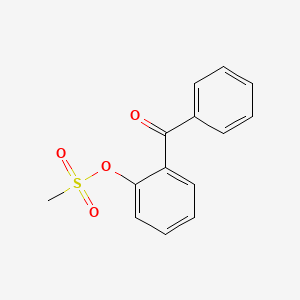 Methanone, [2-[(methylsulfonyl)oxy]phenyl]phenyl-