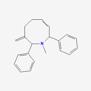 1-Methyl-3-methylidene-2,8-diphenyl-1,2,3,4,5,8-hexahydroazocine