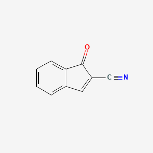 1-Oxo-1H-indene-2-carbonitrile