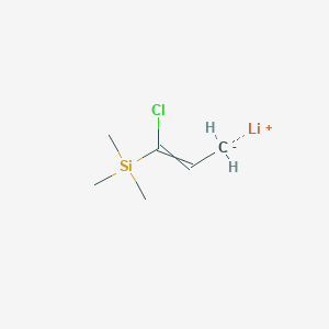 lithium;1-chloroprop-1-enyl(trimethyl)silane