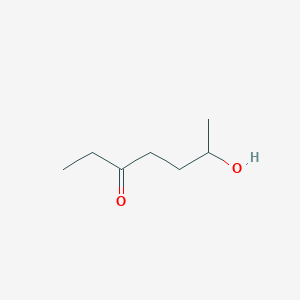 6-Hydroxyheptan-3-one