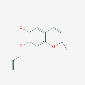 6-Methoxy-2,2-dimethyl-7-[(prop-2-en-1-yl)oxy]-2H-1-benzopyran