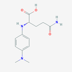 N~2~-[4-(Dimethylamino)phenyl]-L-glutamine