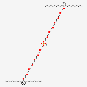 3,6,9,12,15,18-Hexaoxaeicosan-1-ol, 20-(dinonylphenoxy)-, hydrogen phosphate