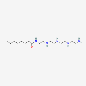 Octanamide, N-[2-[[2-[[2-[(2-aminoethyl)amino]ethyl]amino]ethyl]amino]ethyl]-