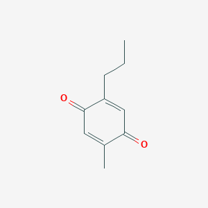 2,5-Cyclohexadiene-1,4-dione, 2-methyl-5-propyl-