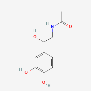 N-[2-(3,4-Dihydroxyphenyl)-2-hydroxyethyl]acetamide