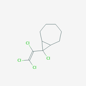 8-Chloro-8-(trichloroethenyl)bicyclo[5.1.0]octane