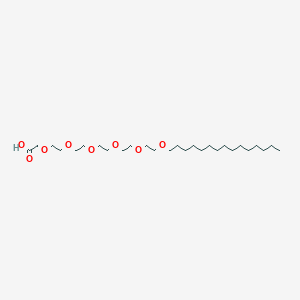 2-[2-[2-[2-[2-(2-Pentadecoxyethoxy)ethoxy]ethoxy]ethoxy]ethoxy]acetic acid