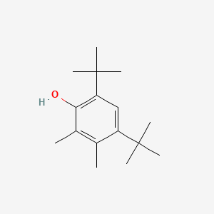 Phenol, 4,6-bis(1,1-dimethylethyl)-2,3-dimethyl-