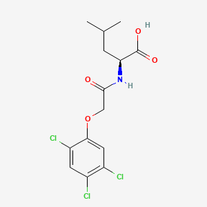 N-((2,4,5-Trichlorophenoxy)acetyl)-L-leucine