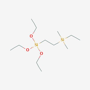 Ethyl(dimethyl)[2-(triethoxysilyl)ethyl]silane