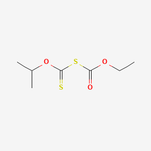 Thiodicarbonic acid ((HO)C(O)SC(S)(OH)), 1-ethyl 3-(1-methylethyl) ester