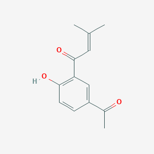 1-(5-Acetyl-2-hydroxyphenyl)-3-methylbut-2-en-1-one