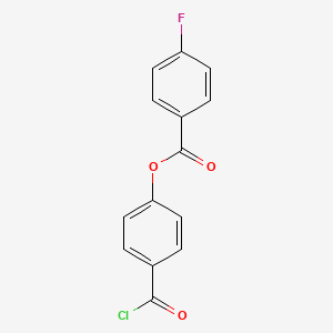 4-(Chlorocarbonyl)phenyl 4-fluorobenzoate