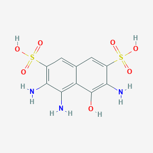 3,4,6-Triamino-5-hydroxynaphthalene-2,7-disulfonic acid