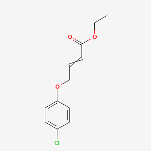 Ethyl 4-(4-chlorophenoxy)but-2-enoate