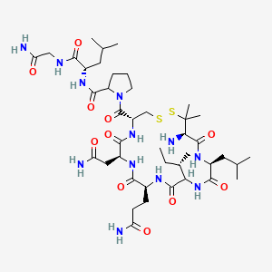 1-Penicillamyl-2-leu-oxytocin