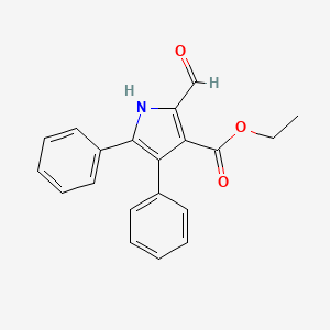 Ethyl 2-formyl-4,5-diphenyl-1H-pyrrole-3-carboxylate