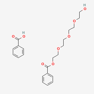 Benzoic acid;2-[2-[2-(2-hydroxyethoxy)ethoxy]ethoxy]ethyl benzoate